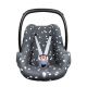 Briljant Baby autostoelhoes 0+ spots iron met interlock