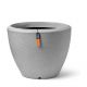 Capi Europe - Bloempot bol Granite - 60x48 - Ivoor - Voor binnen en buiten - NIVS8033