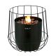 Cosi Fires – Cosiscoop Basket Gaslantaarn zwart - Staal - Zwart - 26 x 26 x 31 cm