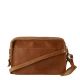 Cowboysbag leren crossbody tas Folkstone cognac