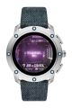 Diesel Smartwatch On Axial Gen 5 Display DZT2015 - Zilver/Blauw