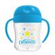 Dr. Brown's Oefen Drinkbeker - Met Zachte Tuit - Vanaf 6 maanden -180 ml - Blauw