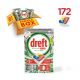 Dreft Platinum Plus Vaatwascapsules Citroen - 172 Stuks