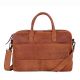DSTRCT Wall Street 17,3 inch Wall Street leren laptoptas