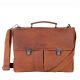 DSTRCT Wall Street A4 Business 15,4 inch leren laptoptas