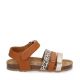 Est. 1842 sandalen met panterprint cognac Maat 26
