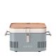 BBQ Everdure Cube Barbecue Houtskool - Met Opbergvak en Werkblad - Aluminium/Hout/RVS - Grijs DEMOMODEL 