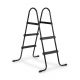EXIT Zwembad Frame Pool Zwembadtrap - Zwembadladder - 60 - 90 cm - 33 Inch - Zwart