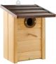 Ferplast Natura N5 Houten Vogelhuis - Hout - 20,8 x 17,6 x 26,8 cm