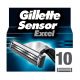 Gillette SensorExcel - 10 Scheermesjes
