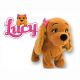 Lucy Interactieve hond - Pluchen knuffel SHOWMODEL 
