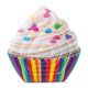 Intex luchtbed cupcake