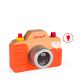 Janod houten speelgoedcamera met geluid en flits
