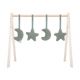 Jollein speeltjes voor aan de babygym Moon ash green