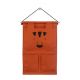 Jollein wandorganizer Canvas Animal club rust