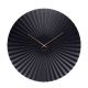 Karlsson Klokken klok Sensu XL (Ø50 cm) Zwart
