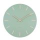 SHOWMODEL Karlsson Charm - Wandklok - Staal - Ø30cm - Jadegroen