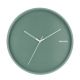 Karlsson Hue - Wandklok - IJzer - Ø40cm - Groen