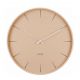 Karlsson Lure - Wandklok - Ijzer - Ø40cm - Zandbruin