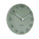 SHOWMODEL Karlsson On The Egde - Wandklok - Groen