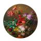KEK Amsterdam behangcirkel Golden Age Flowers (Ø142.5 cm) (Ø142.5 cm)