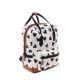 Kidzroom rugzak Black & White Hearts White
