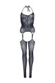 Leg Avenue +size bodysuit zwart