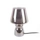 Leitmotiv Classic Glass Tafellamp - Glas - 25x16cm - Zilver
