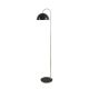 Leitmotiv Dome - Vloerlamp -Ijzer - Zwart - 33x25x145cm 