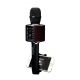 Lenco BMC-090BK - Bluetooth Karaoke microfoon met speaker en verlichting - Zwart