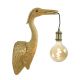 Wandlamp Goud Kraanvogel - 29,5x16x48 cm Light & Living 