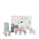 Little Dutch houten poppenhuis uitbreidingsset keuken 19-delig