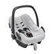Autostoelhoes groep 0 grijs melange Meyco