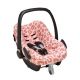 Meyco autostoelhoes groep 0 panter roze