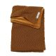 wiegdeken Meyco baby velvet The waves camel