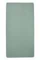 Meyco jersey hoeslaken ledikant - 60x120 cm - stone green