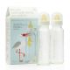 Natursutten set van twee glazen drinkflessen - 240 ml