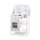 kinderkeuken hout New Classic Toys bon appetit wit/zilver SHOWMODEL 