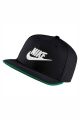 Nike Sportswear Pro Cap Futura Pet Unisex - Black/Pine Green/Black/White
