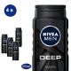 NIVEA MEN NIVEA FOR MEN Deep Clean Shower gel - multiverpakking 4 x 500 ml