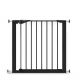 Traphekje Noma Pressure Fit Gate- 75-82 cm - Zwart