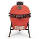 Kamado rood 13 inch bbq tafelmodel mini Red Devil grill classic (13