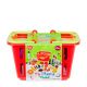 Playgo mandje met boodschappen