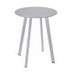 Bijzettafel lichtgrijs (diameter 40 cm) Pro Garden 