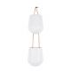 pt, (Present Time) Skittle - Hangende Plantenpot set van 2 - Keramiek - 15x13,x7cm - Wit (mat)