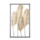 Muurdecoratie Pt, (Present Time) Feathers - Muurdecoratie - IJzer - 89 x 53 x 1,5 cm - Goud