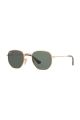 Ray-Ban RB3548N 001 - Hexagonal (Flat) - zonnebril - Goud / Groen Klassiek G-15 - 48mm