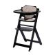 Safety 1st Timba met kussen kinderstoel - deep black wood, warm grey