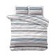 dekbedovertrek 2 persoons Sleeptime katoenen /polyester  streep multi