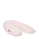 Snoozzz Voedingskussen Zwangerschapskussen met afneembare zachte hoes Roze dots - 185cm